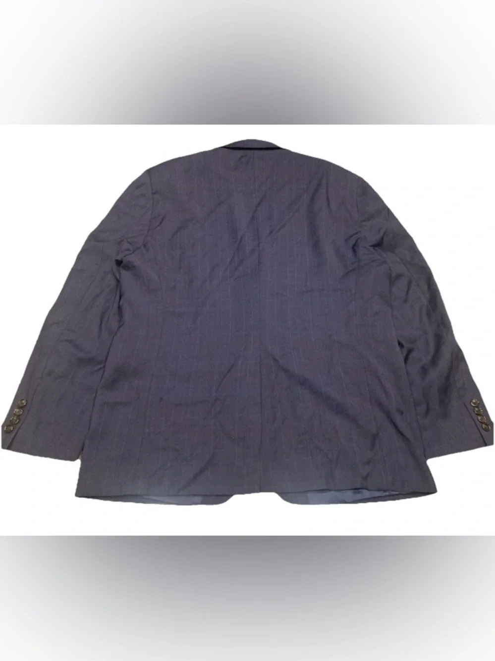 Lauren Ralph Lauren Men’s 44R pin striped Navy Men’s Two-Button Blazer